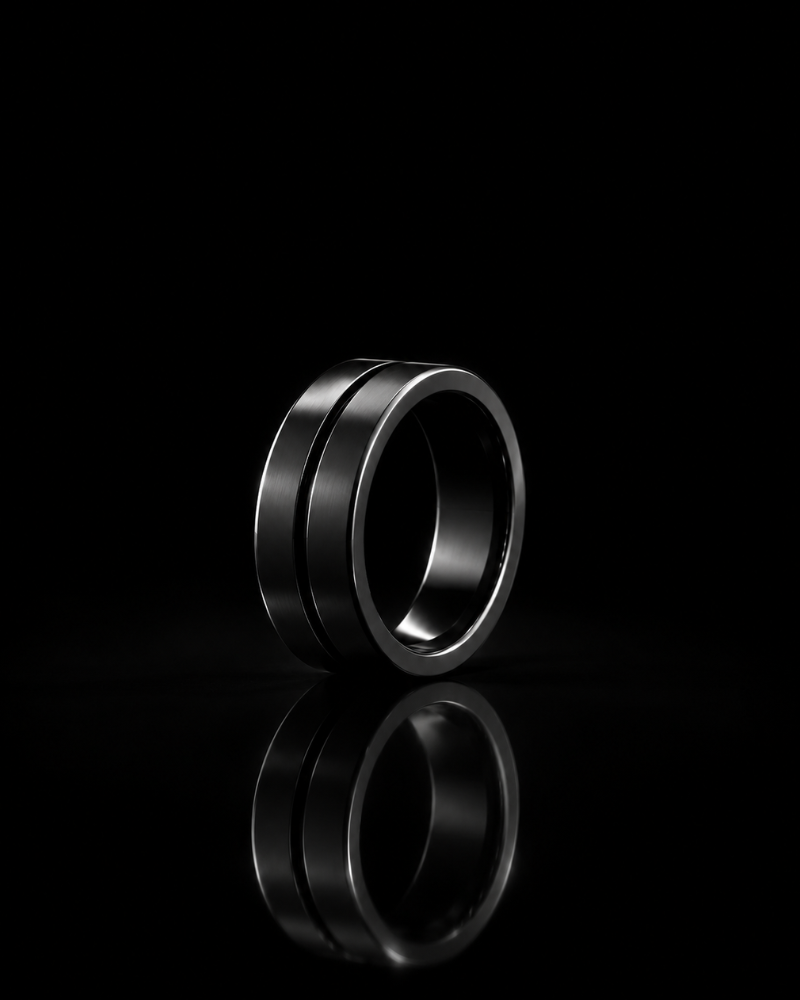 Midnight Edge Black Ring