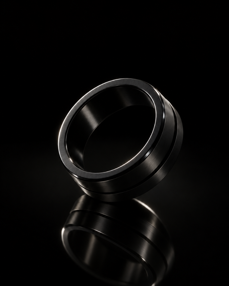 Midnight Edge Black Ring