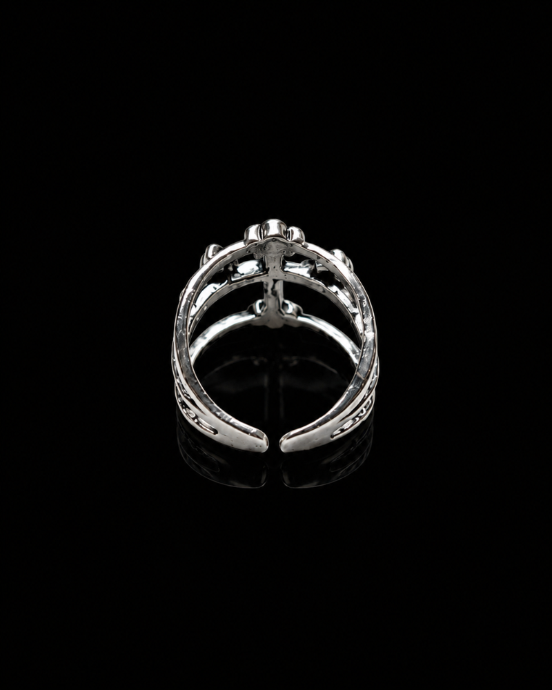 Crucifix Cage Ring