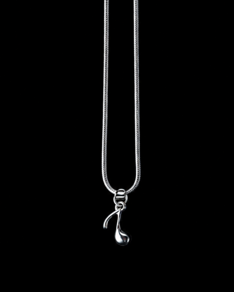 Elegant Music Note Pendant