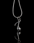 Elegant Music Note Pendant