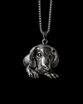 Silver Dachshund Pendant