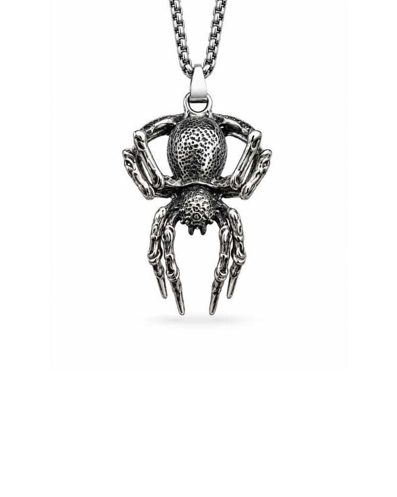 Gothic Spider Pendant | Men's Chain | TMFORU