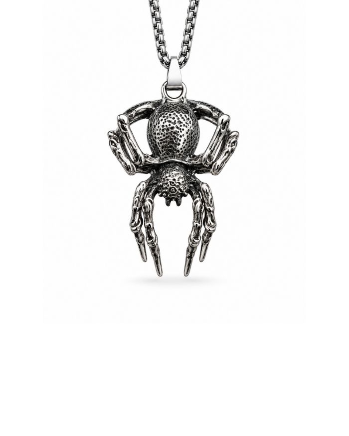Gothic Spider Pendant | Men's Chain | TMFORU