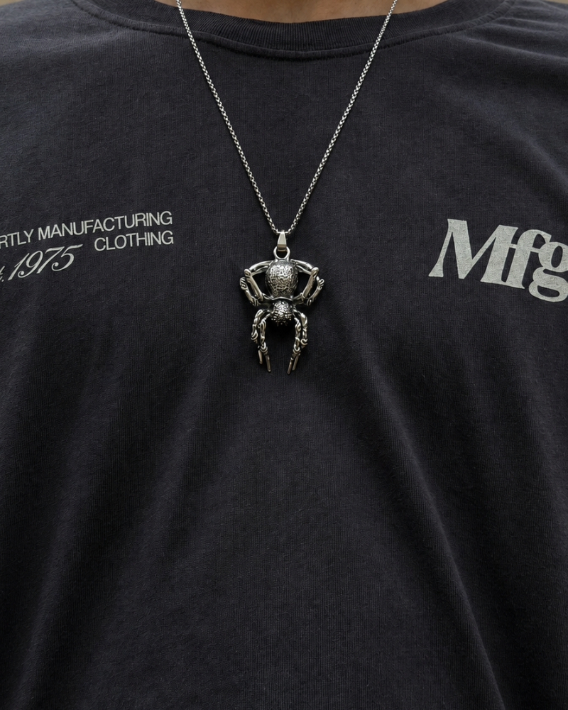 Gothic Spider Pendant