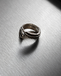Raven Feather Ring