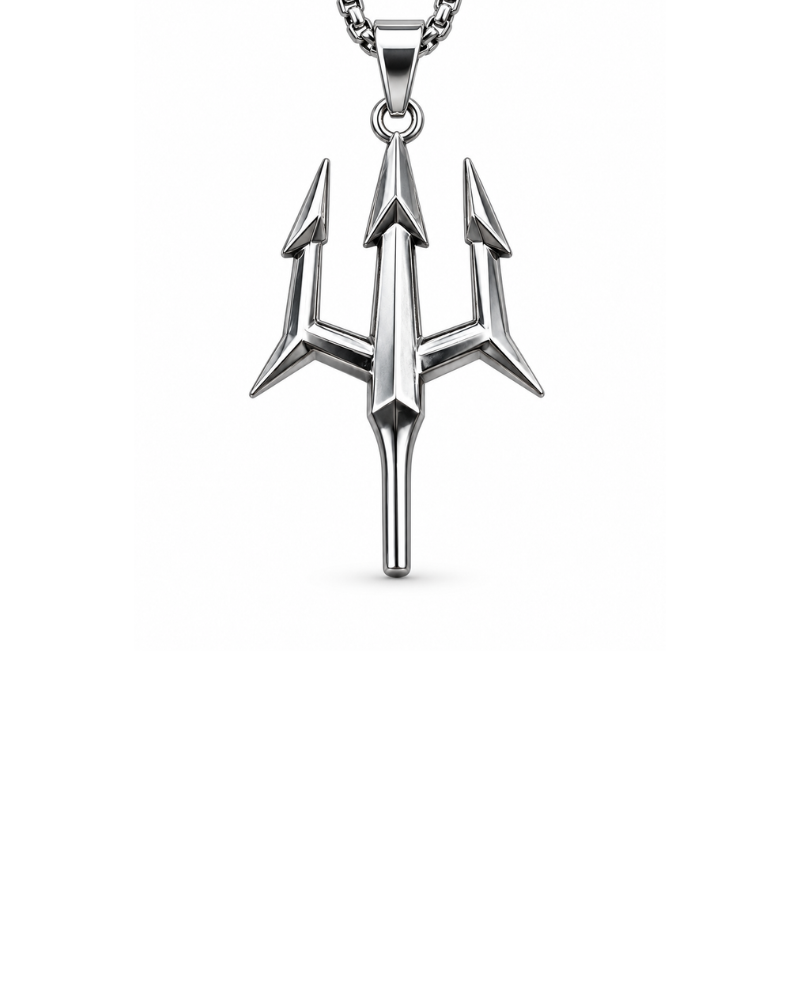 Trident Edge Pendant | Men's Chain | TMFORU