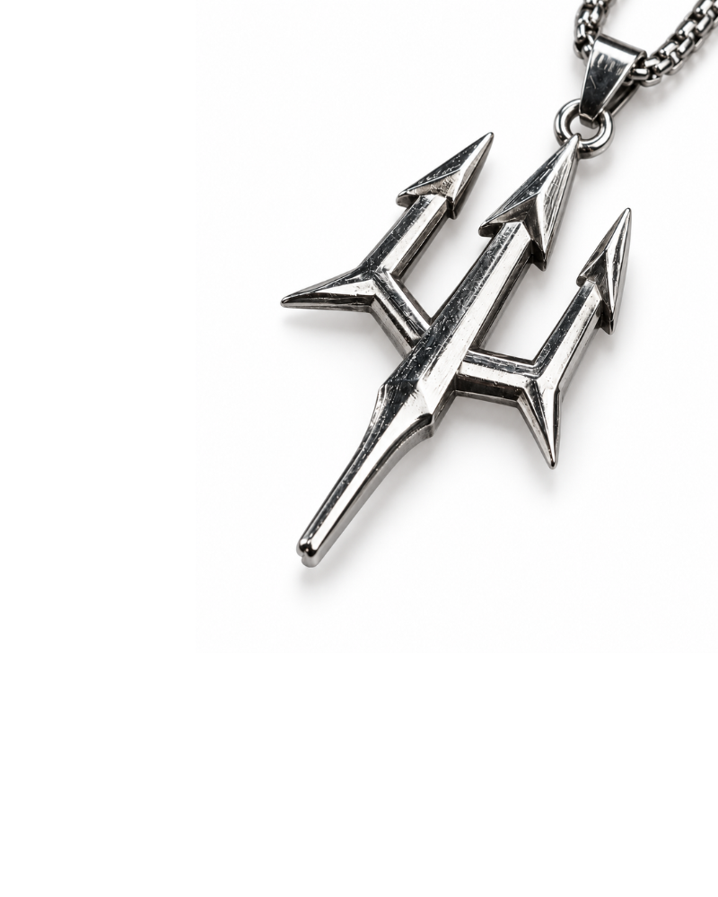 Trident Edge Pendant | Men's Chain | TMFORU