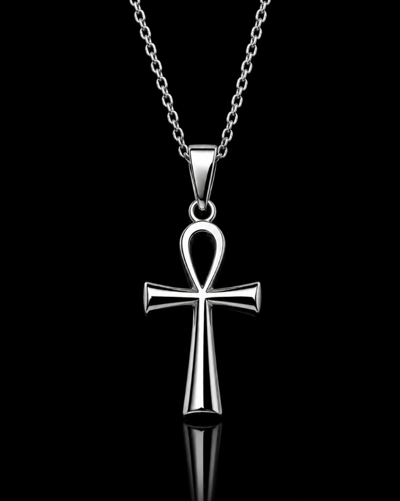 Ankh Chrome Pendant