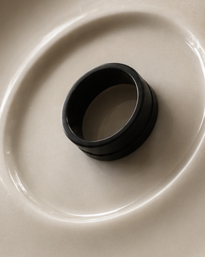 Midnight Edge Black Ring