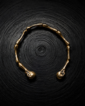 Skull Bamboo Cuff Bracelet