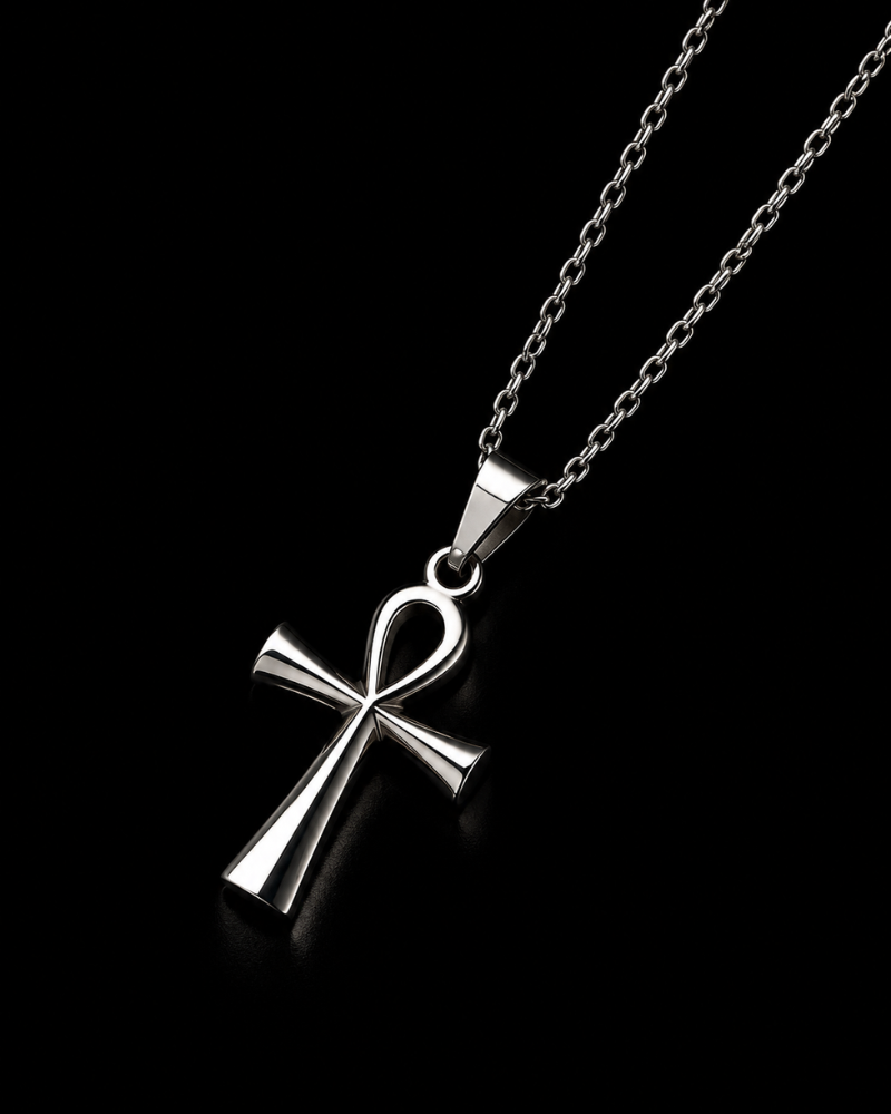Ankh Chrome Pendant