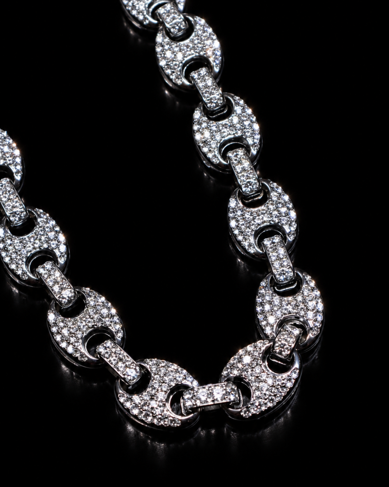CELESTIAL PAVÉ LINK CHAIN