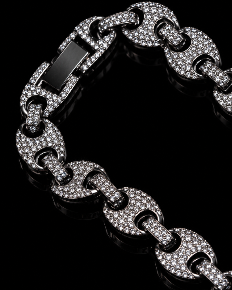 CELESTIAL PAVÉ LINK CHAIN