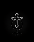 Noir Cross Ring