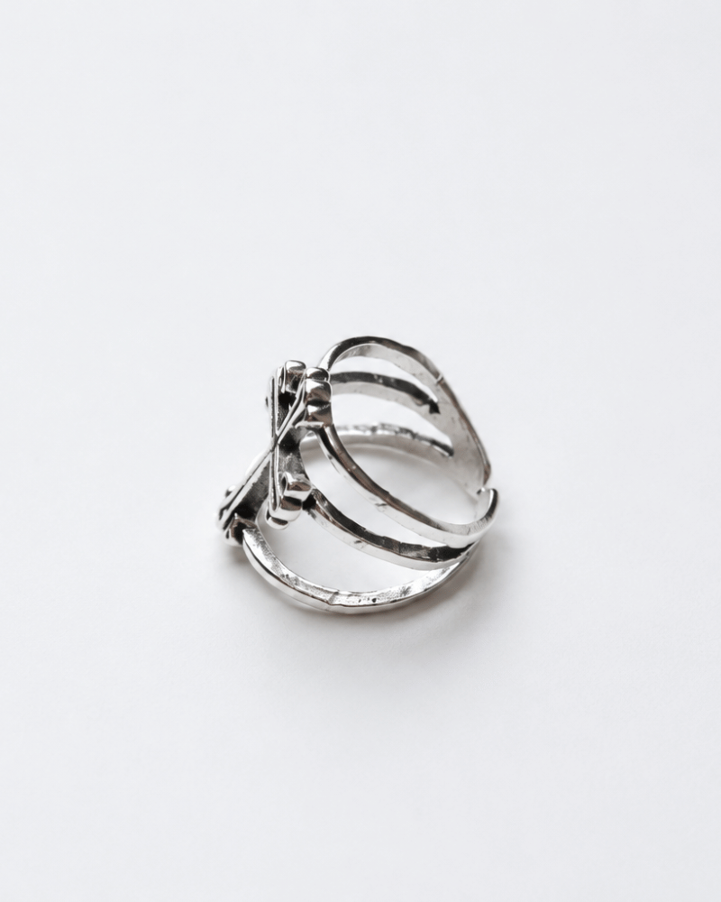 Crucifix Cage Ring