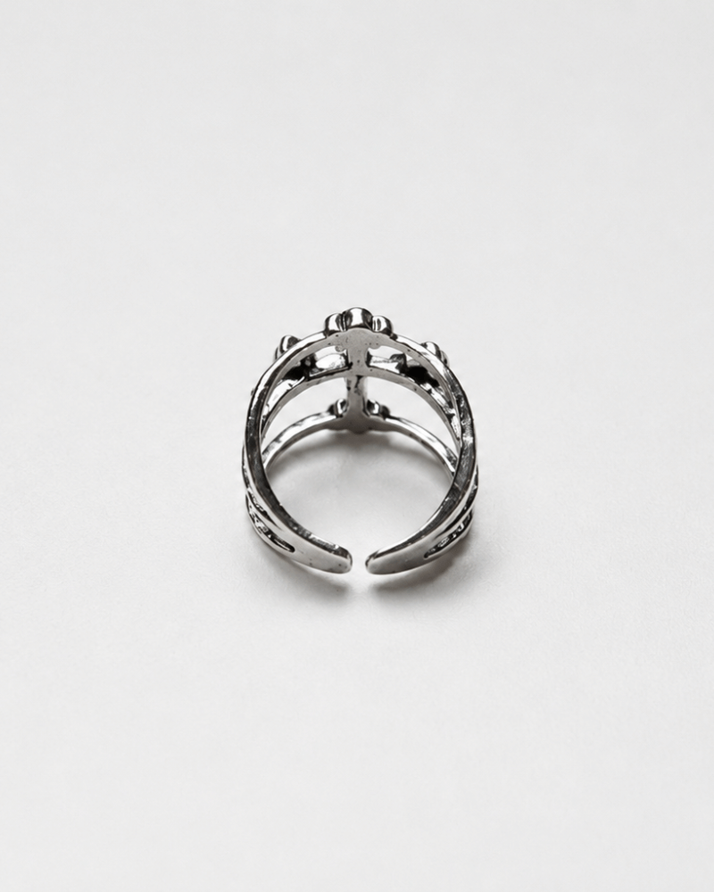 Crucifix Cage Ring