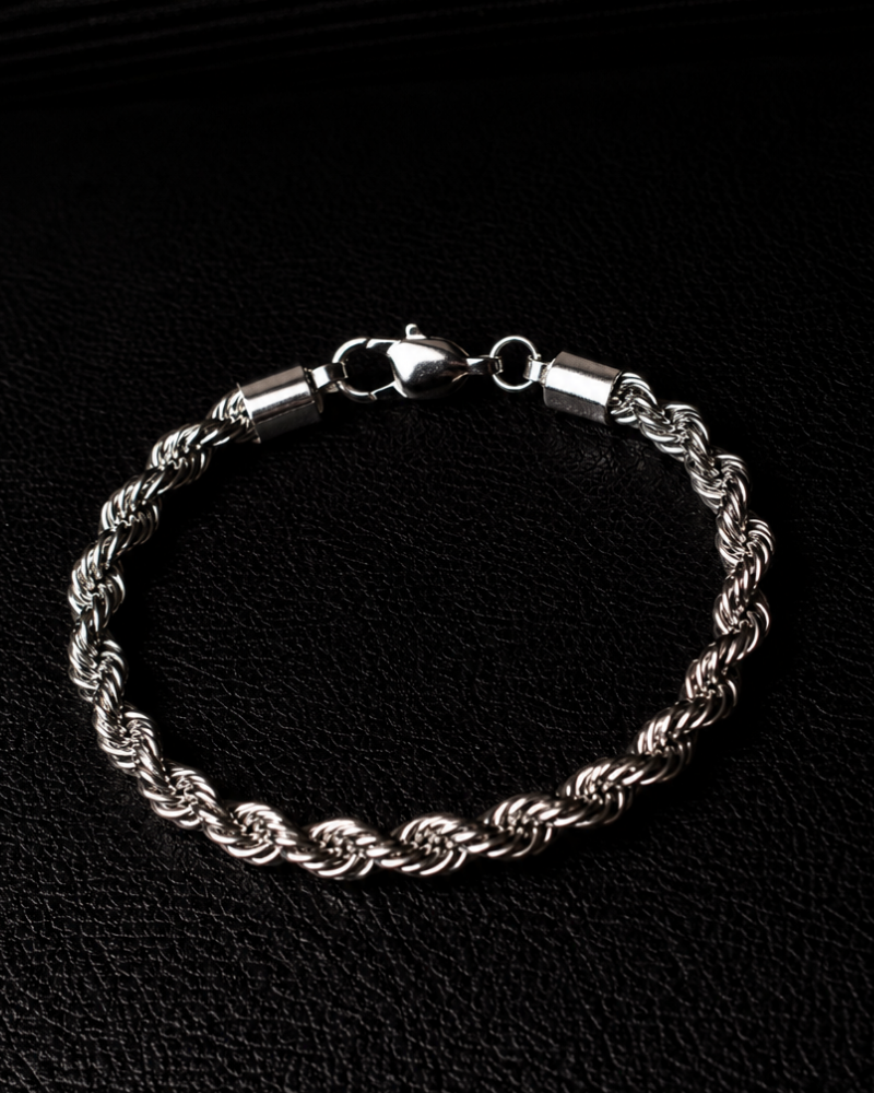 Twisted Rope Chain Bracelet