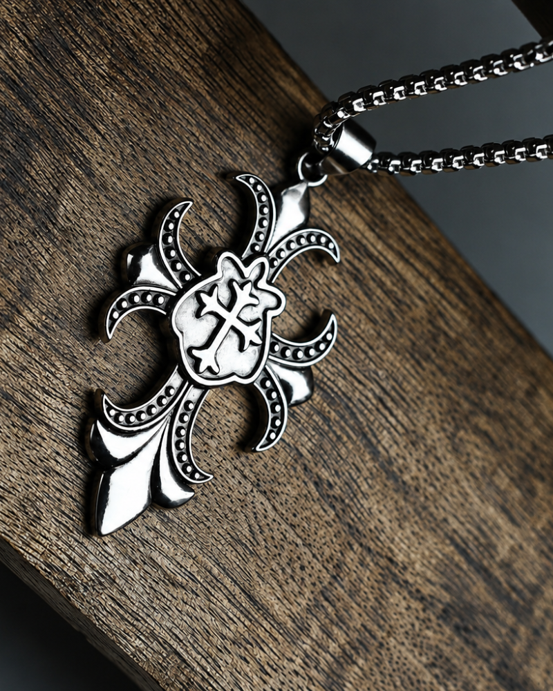 Aurelius Cross Pendant Chain