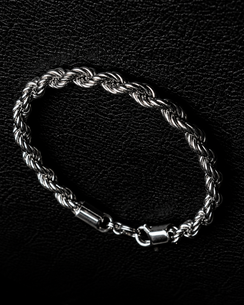 Twisted Rope Chain Bracelet