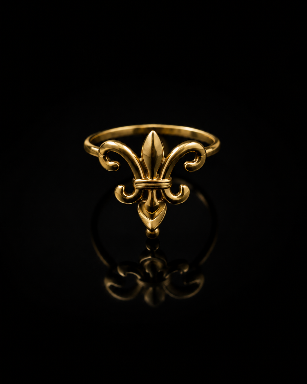 Golden Fleur Ring