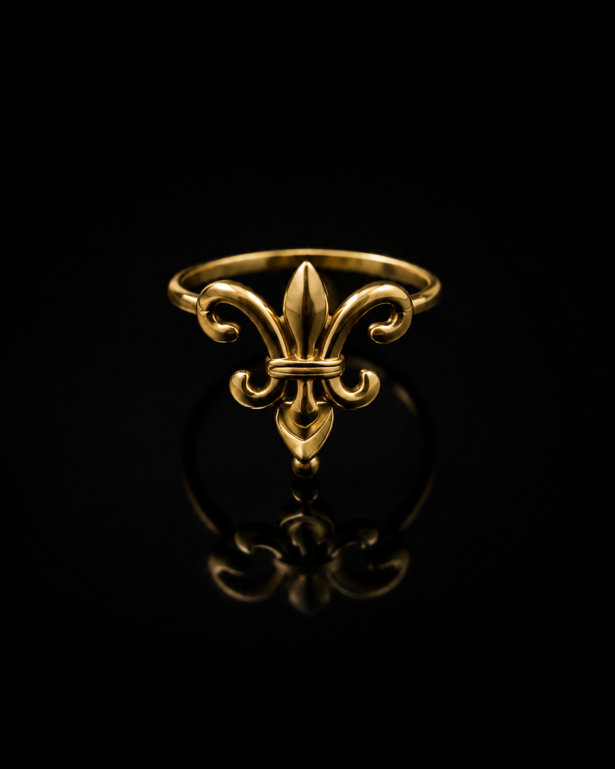 Golden Fleur Ring