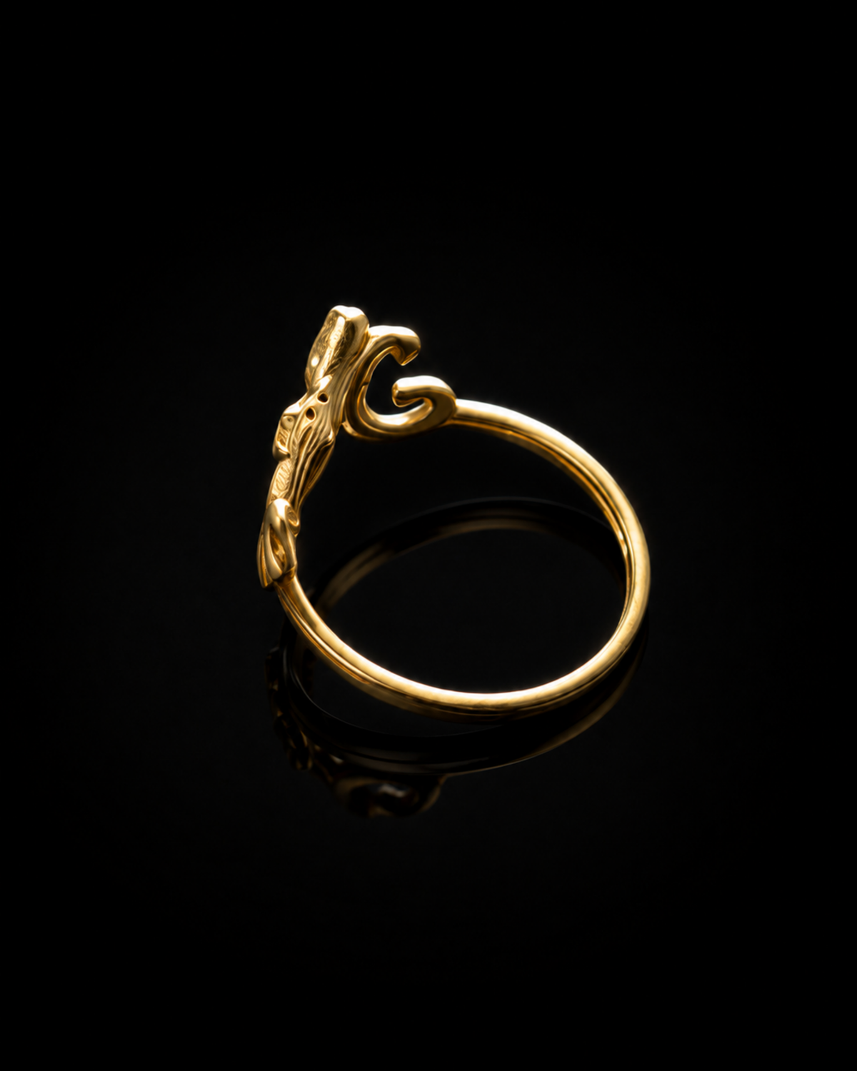 Golden Fleur Ring