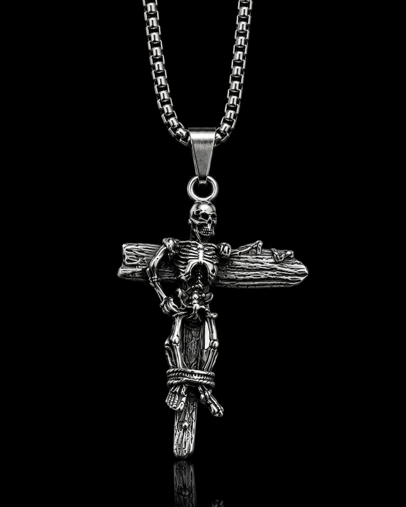 Reaper Cross Pendant