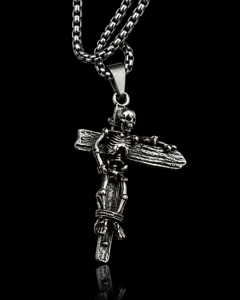 Reaper Cross Pendant