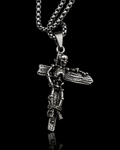 Reaper Cross Pendant