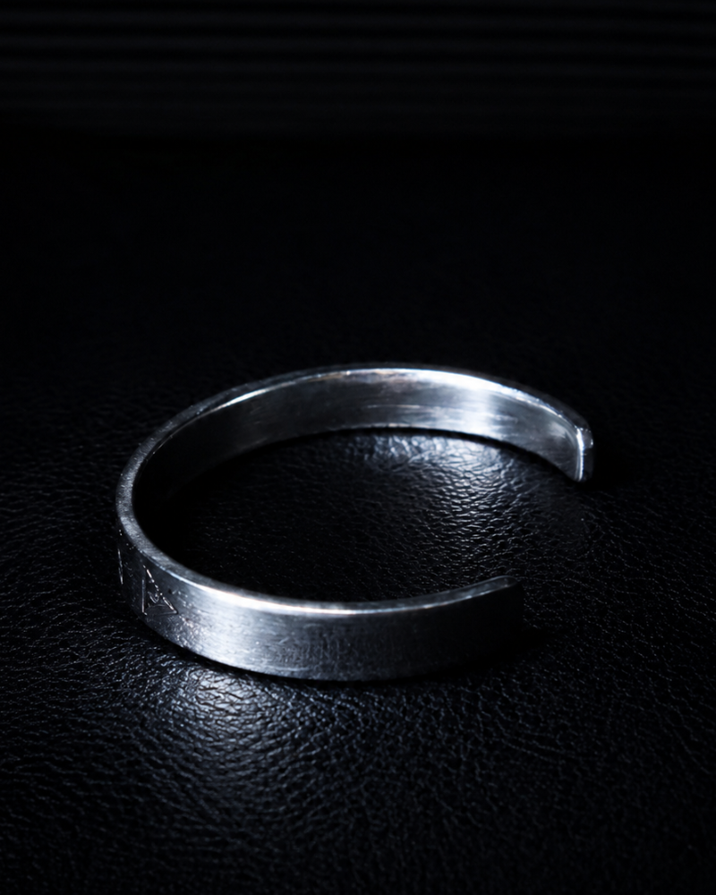 Engraved Tribal Cuff Bracelet