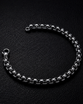 Box Link Chain Bracelet