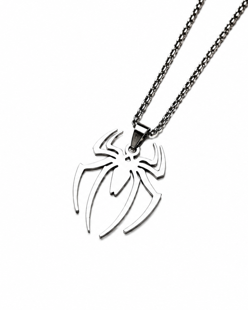 Noir Spider Pendant Chain