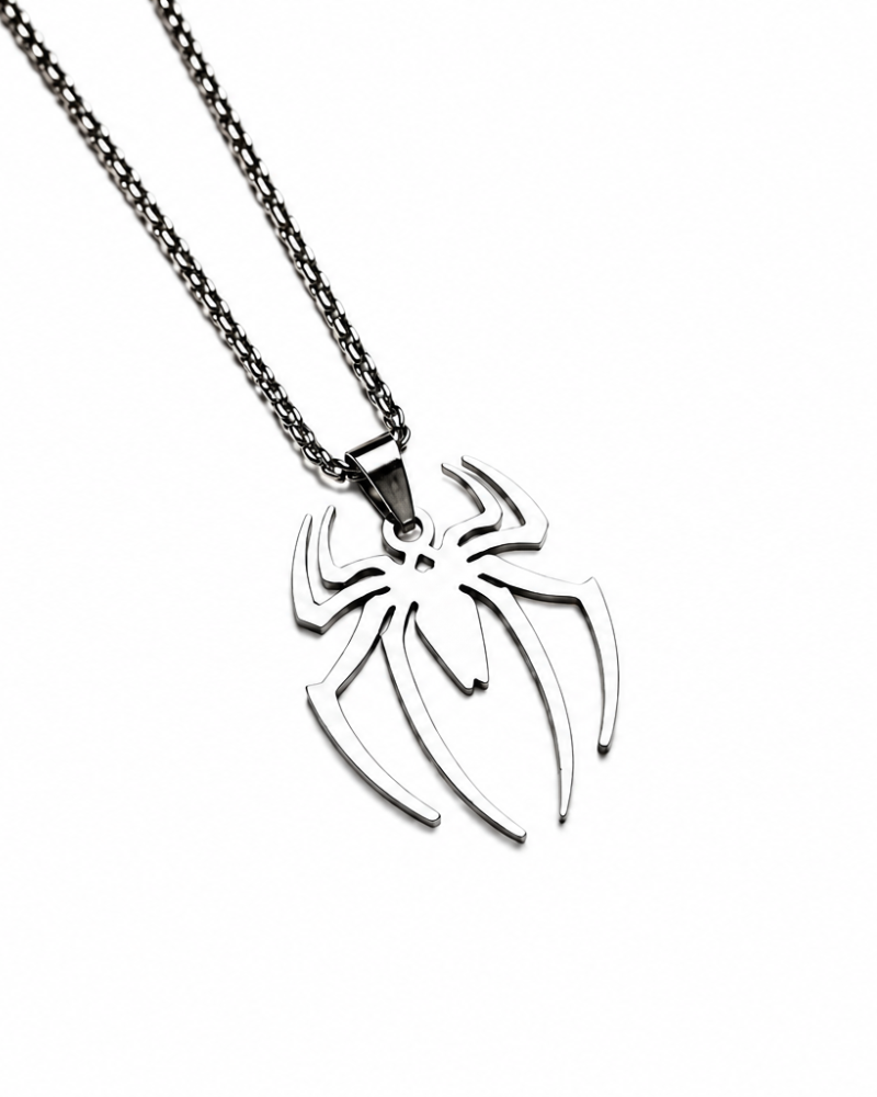 Noir Spider Pendant Chain