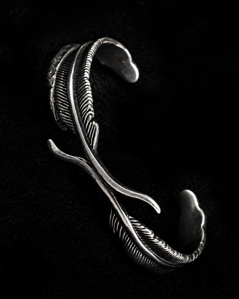 Feather Wing Cuff Bracelet