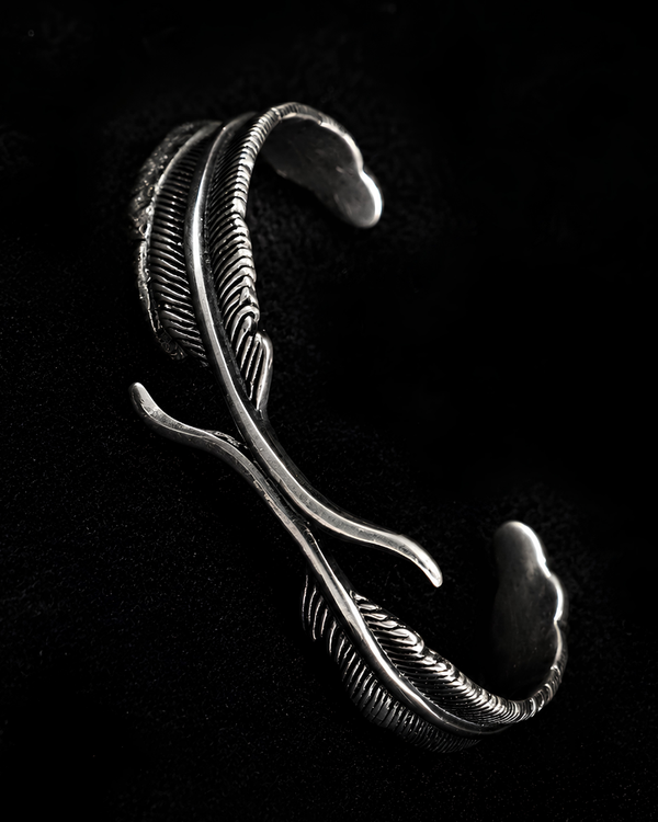 Feather Wing Cuff Bracelet