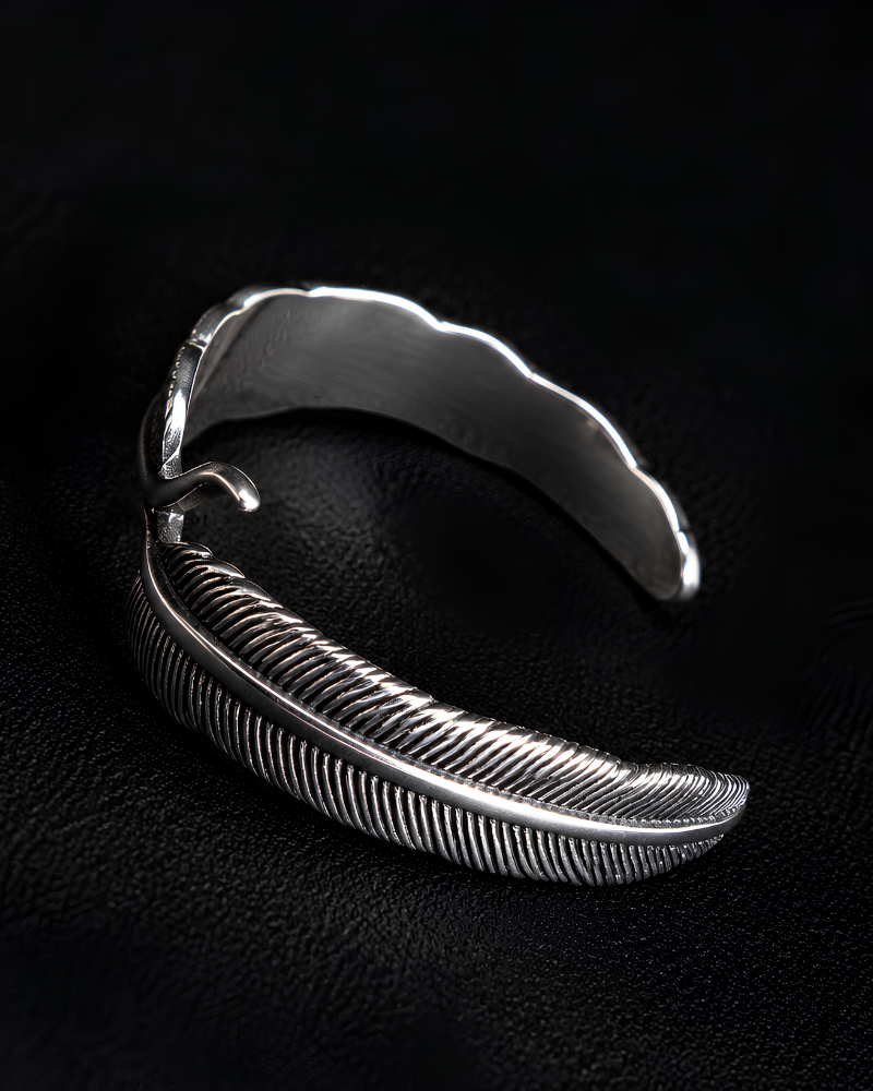 Feather Wing Cuff Bracelet