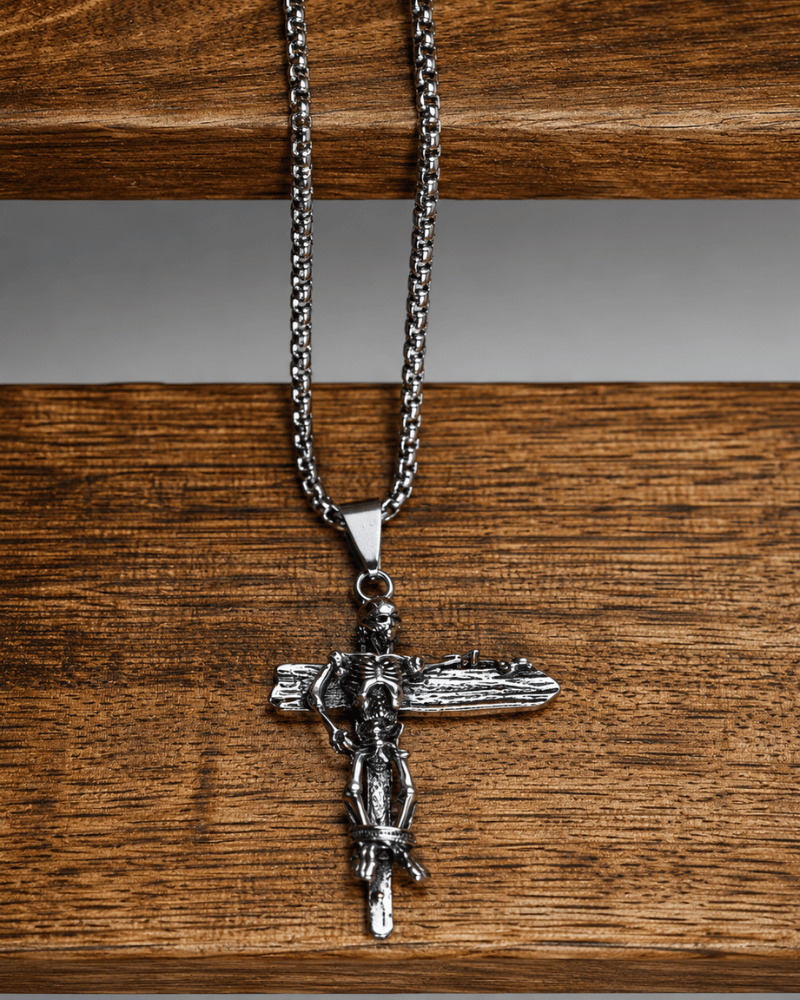 Reaper Cross Pendant