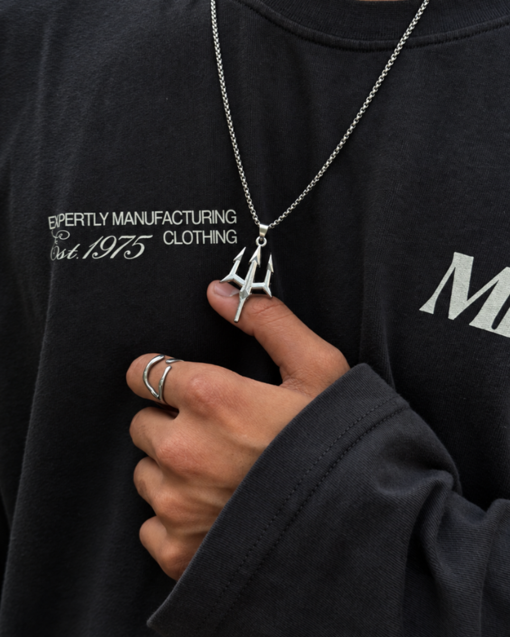 Trident Edge Pendant